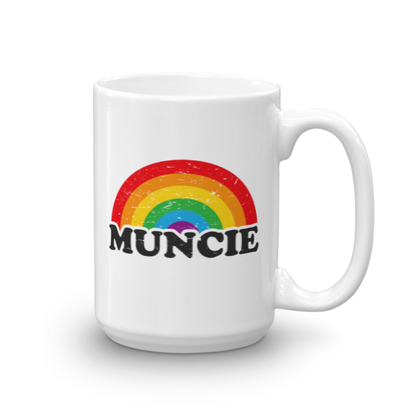 Muncie Rainbow Mug - Hoosier Threads